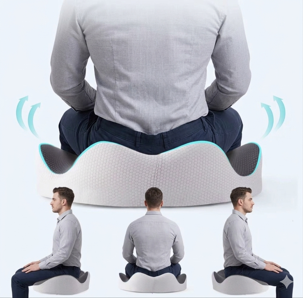 Coussin Orthopédique à Mémoire de Forme